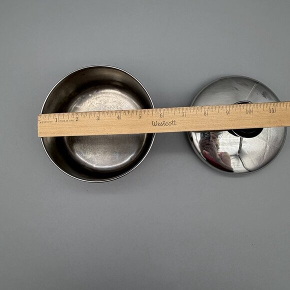 Vintage Revere Ware 1801 1 Qt. Sauce Pan Pot with Copper Bottom & Lid - Picture 7 of 14